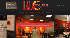 Desktop Screenshot of laladum-restaurant-bourgoin.com